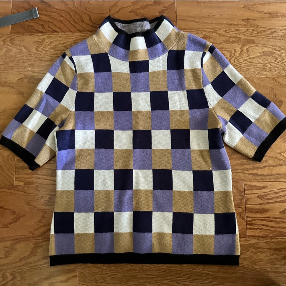 Mock neck sweater